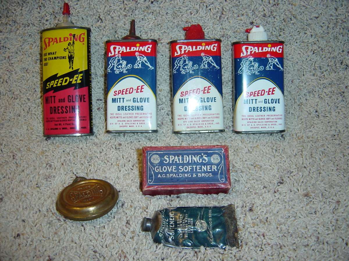 Spalding Glove Softener & SpeedEE Glove Dressing Glove Oils